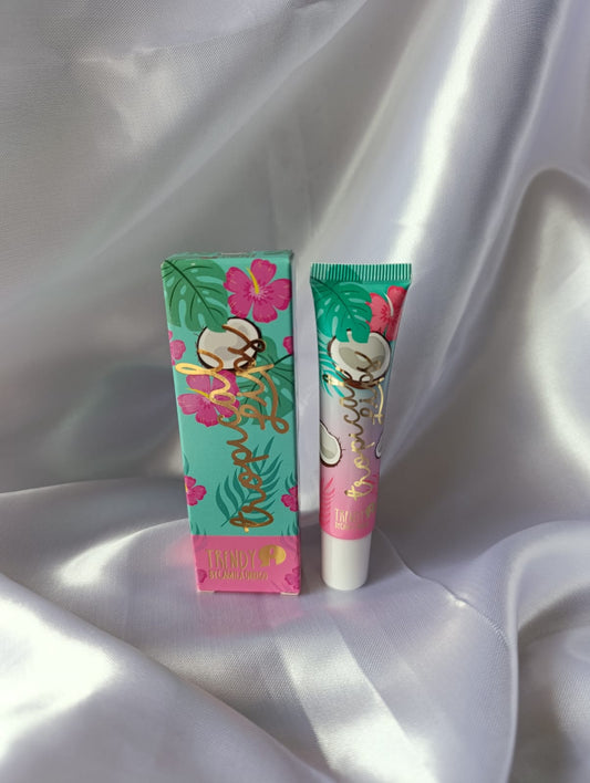 🌴 Brillo Tropical Lips Trendy – Hidratación y Brillo con Aroma Frutal