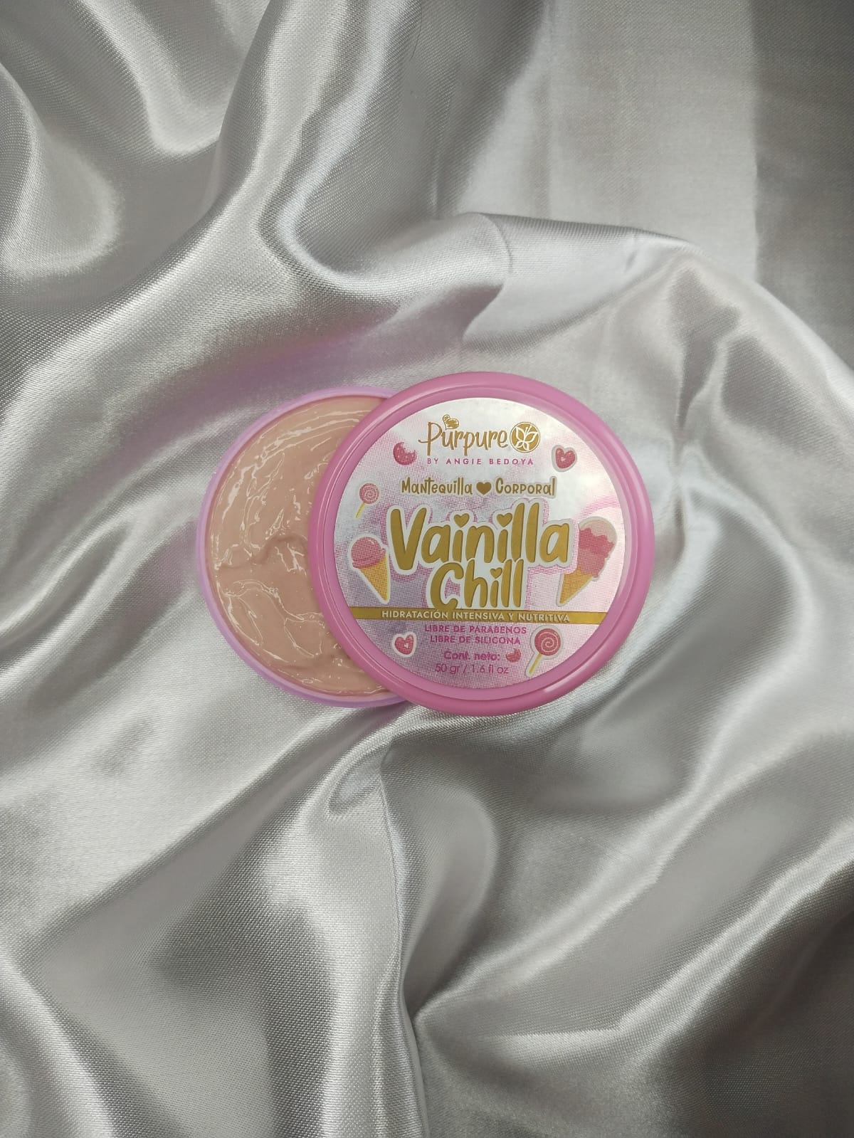 🍦✨ Mini Mantequilla Corporal Vainilla Chill – Suavidad, Frescura y Aroma Delicioso ✨🍦