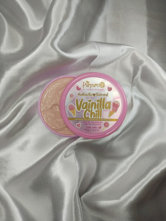 🍦✨ Mini Mantequilla Corporal Vainilla Chill – Suavidad, Frescura y Aroma Delicioso ✨🍦
