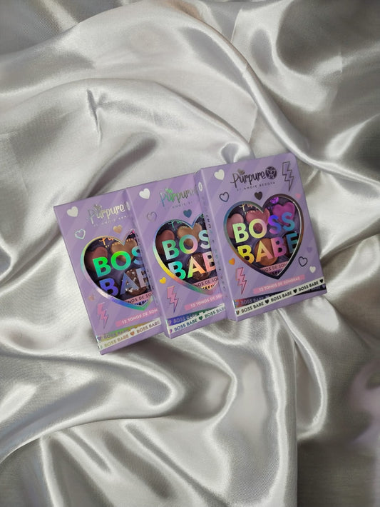 💼✨ Boss Babe Mini – Paleta de Sombras x12 Tonos